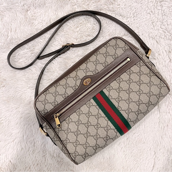 Gucci Handbags - Gucci Ophidia GG Supreme small shoulder bag
